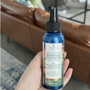 Tree To Tub Rosemary Rice Water Spray - Nourish Dry Scalp, Strengthen, Support